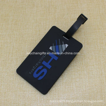 2016 Soft PVC 2D Luggage Tags with Customize Logo